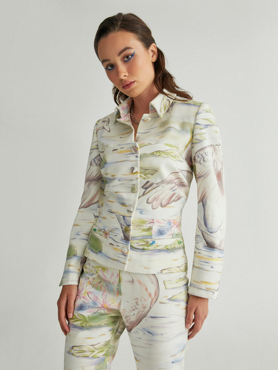 The Boxy Swan Jacket