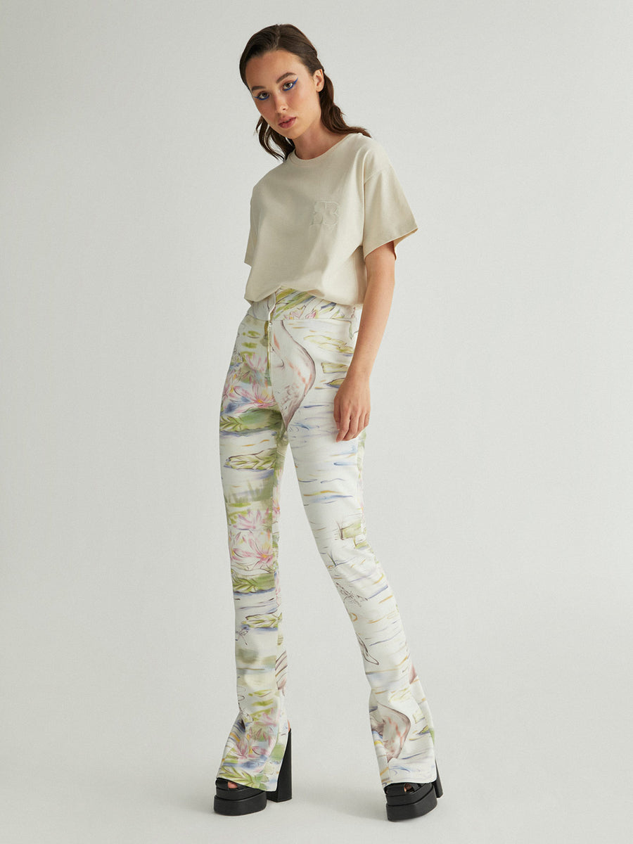 Swan Yoke Pants